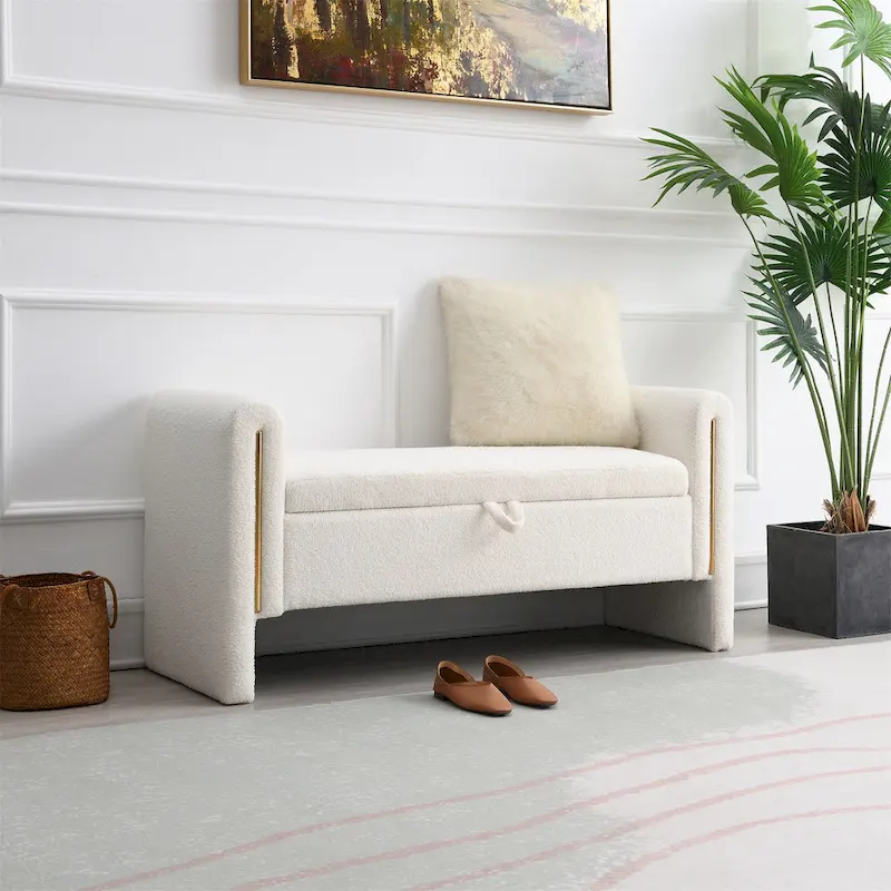 Modern Teddy Bed End Bench