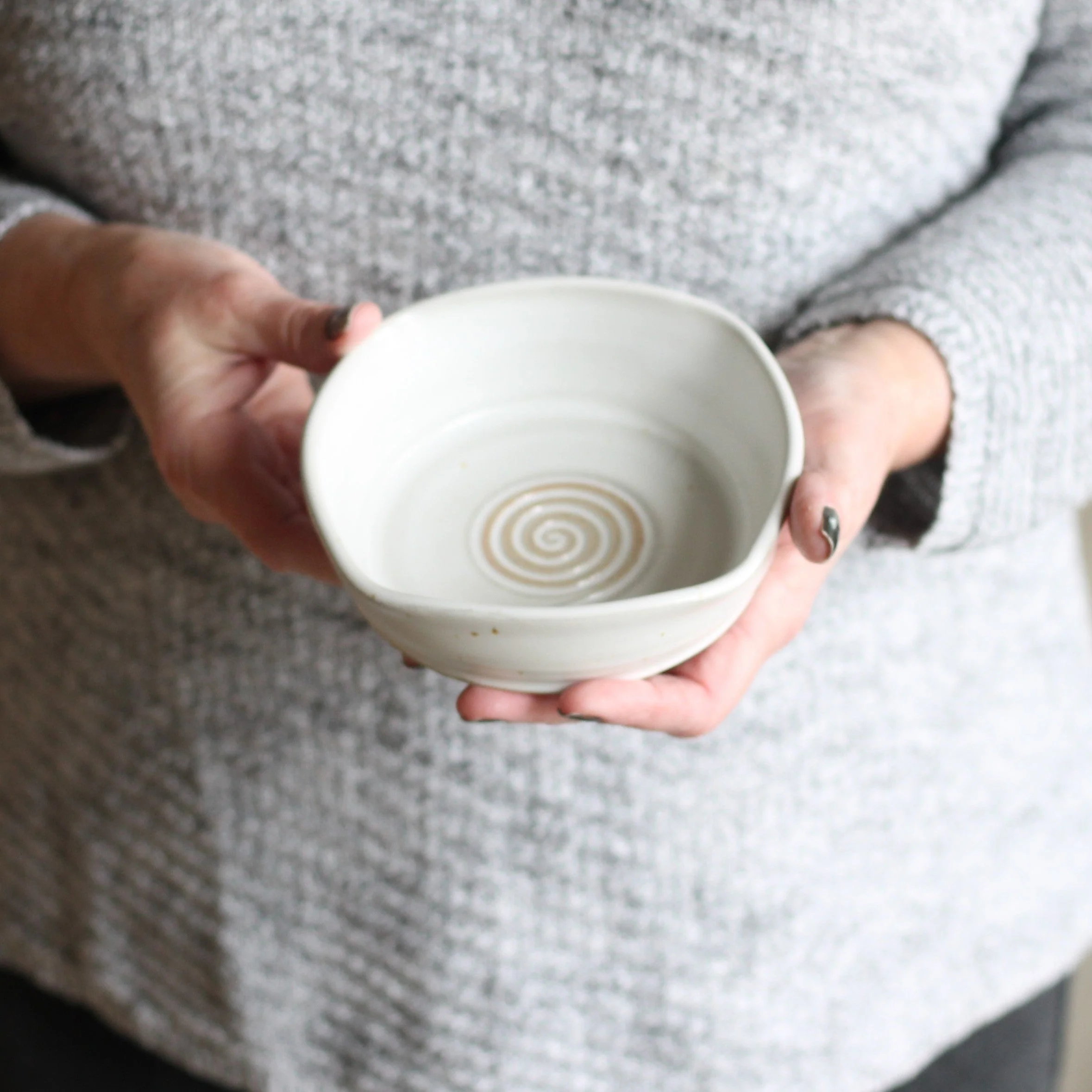 Handmade Garlic Plate