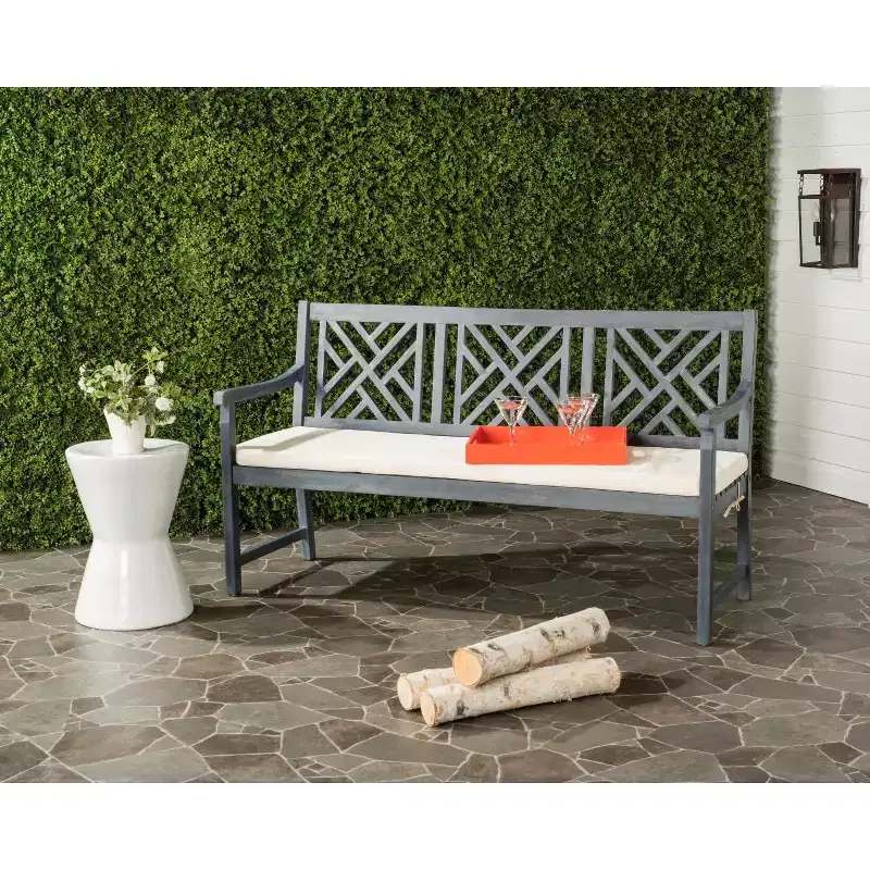 Bradbury 3 Seat Bench - Outdoor - PAT6738 - Safavieh