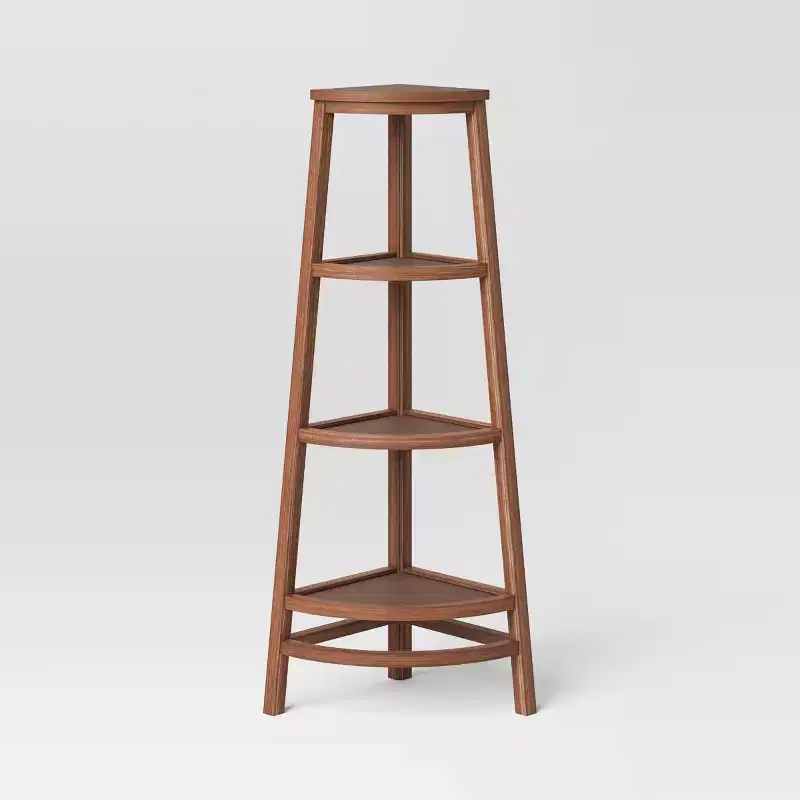 Haverhill Corner Accent Shelf Brown - Threshold™