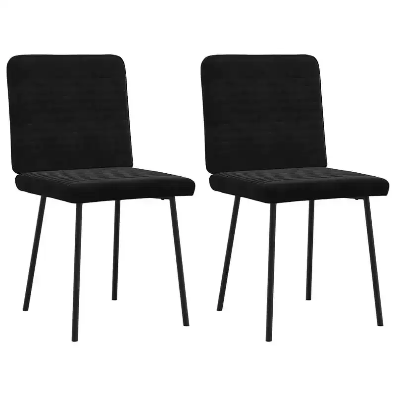 vidaXL Dining Chair Set of 4 Durable Dining Chair Rectangular Modern