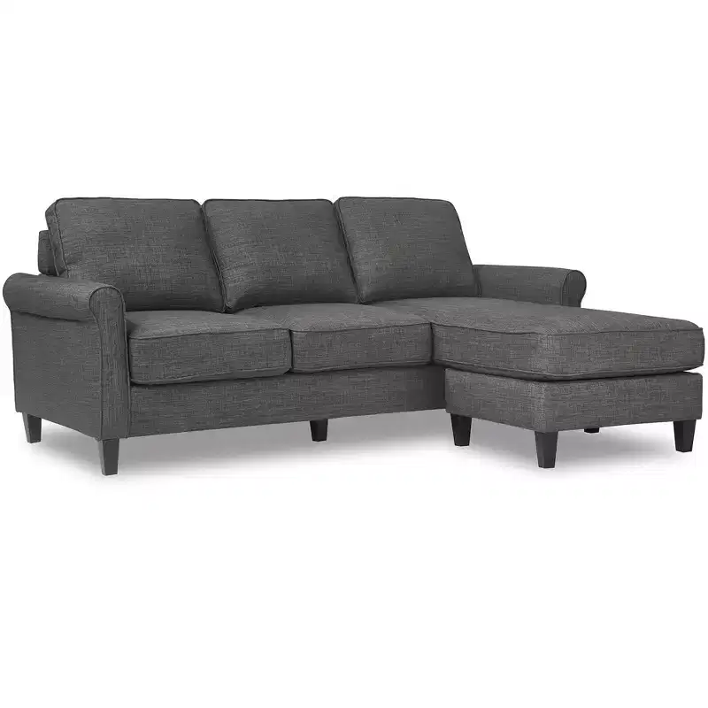 Harmon Roll Arm Sectional Sofa - Serta