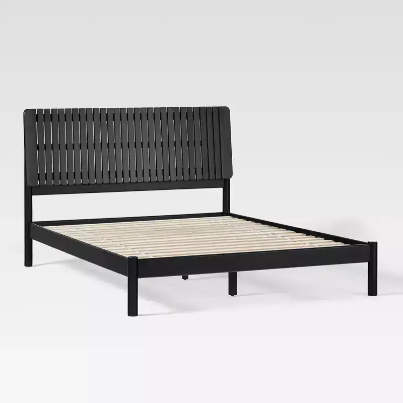 Saracina Home Queen Vertical Slat Headboard Bed