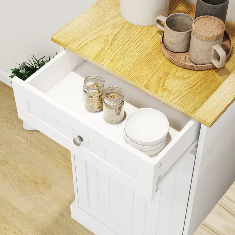RR Kitchen Trash Cabinet