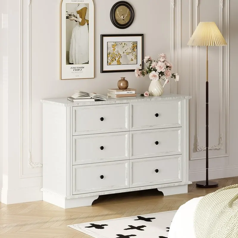 MDF Spray Paint Five-Drawer Cabinet (1Pc)