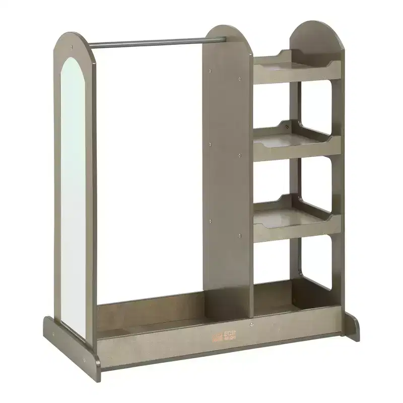 Dress-Up Center with Mirror Costume Organizer, Montessori Furniture
