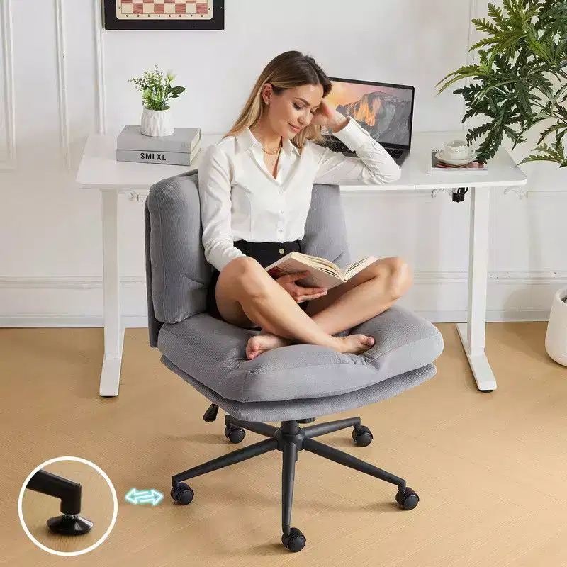 25.2 Inch Make Up Task Office Chair