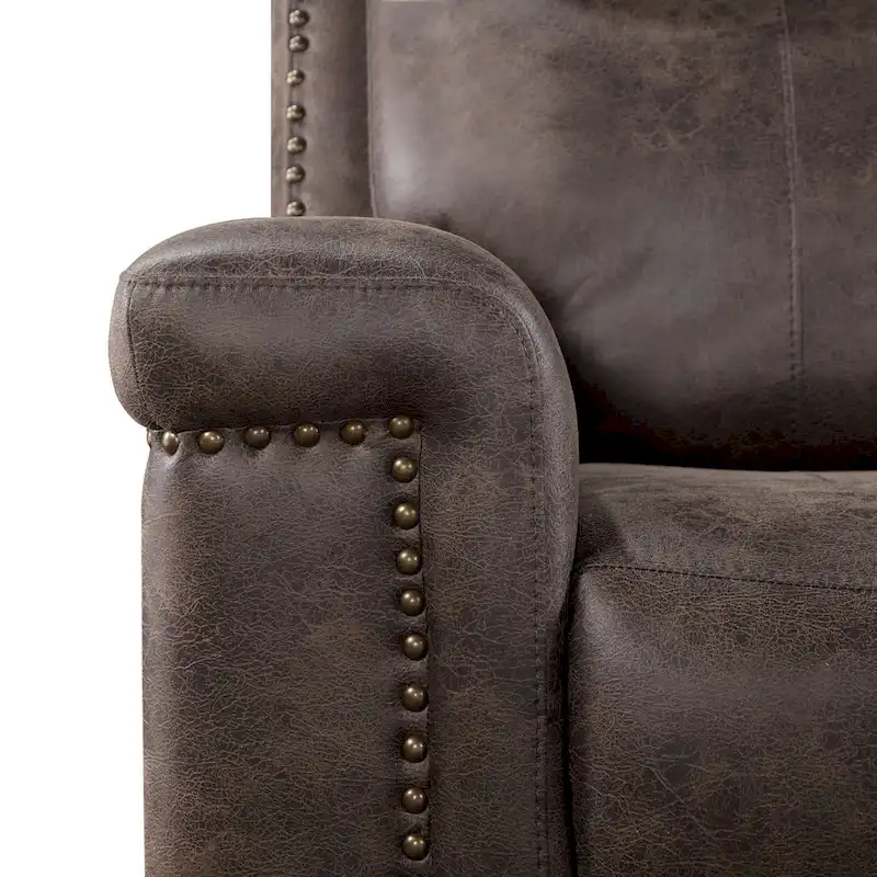 New Classic Furniture Murphy Mocha 2-Piece Motion Living Room Set