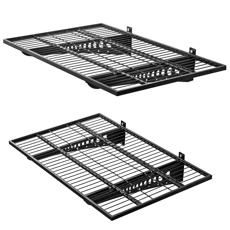LUGO 2x3' Garage Wall Shelves Black