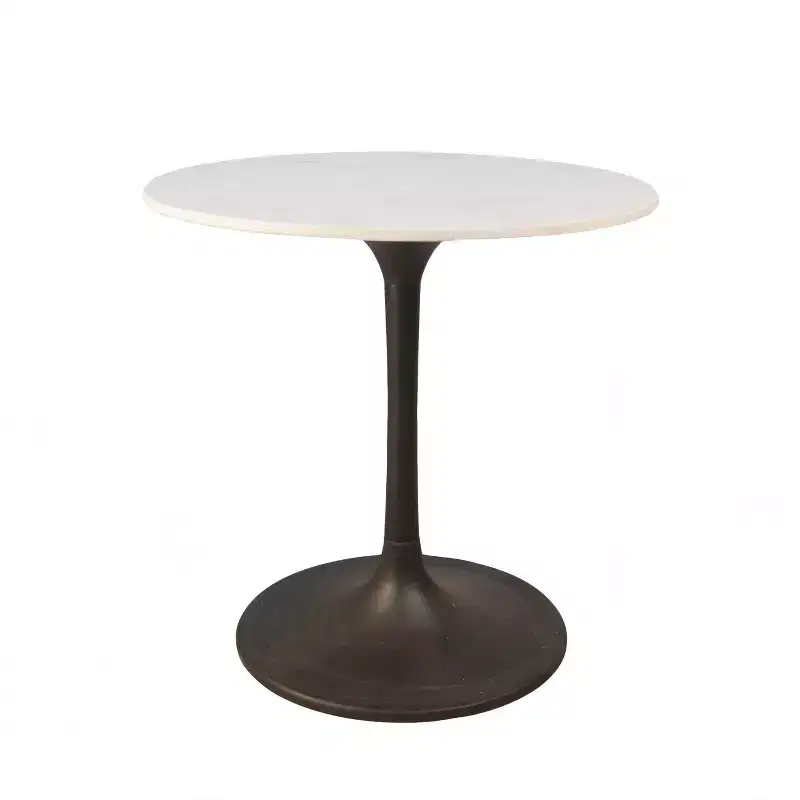 Round Marble Top Dining Table