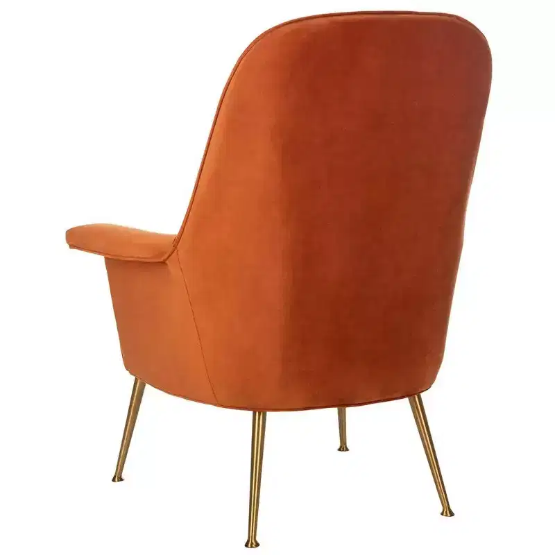 Aimee Velvet Arm Chair - SFV4701 - Safavieh Couture