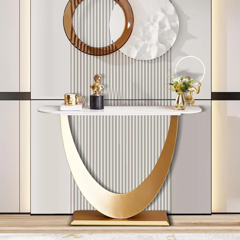47 Inch Entryway Console Table – Narrow Sofa Table