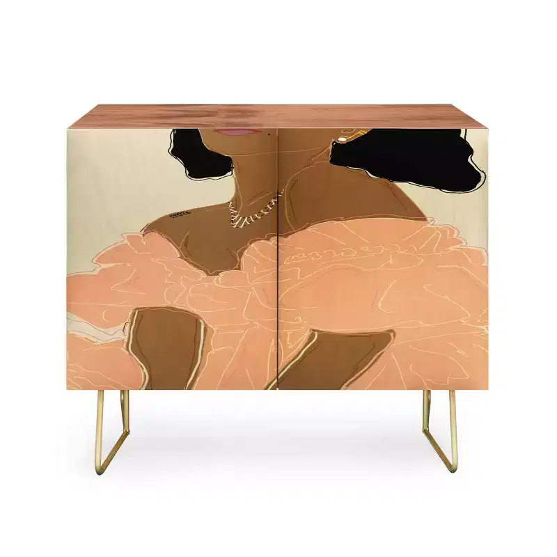 EELISE_NDRI Gushin Over You Credenza - Deny Designs