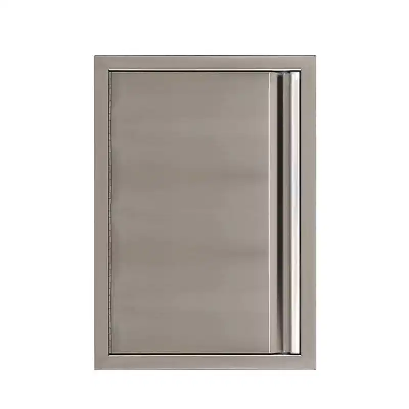 Outdoor Kitchen Doors, BBQ Access Door, 304 Stainless Steel BBQ Doors for Indoor/Outdoor Kitchen, Outdoor Cabinet, BBQ Island