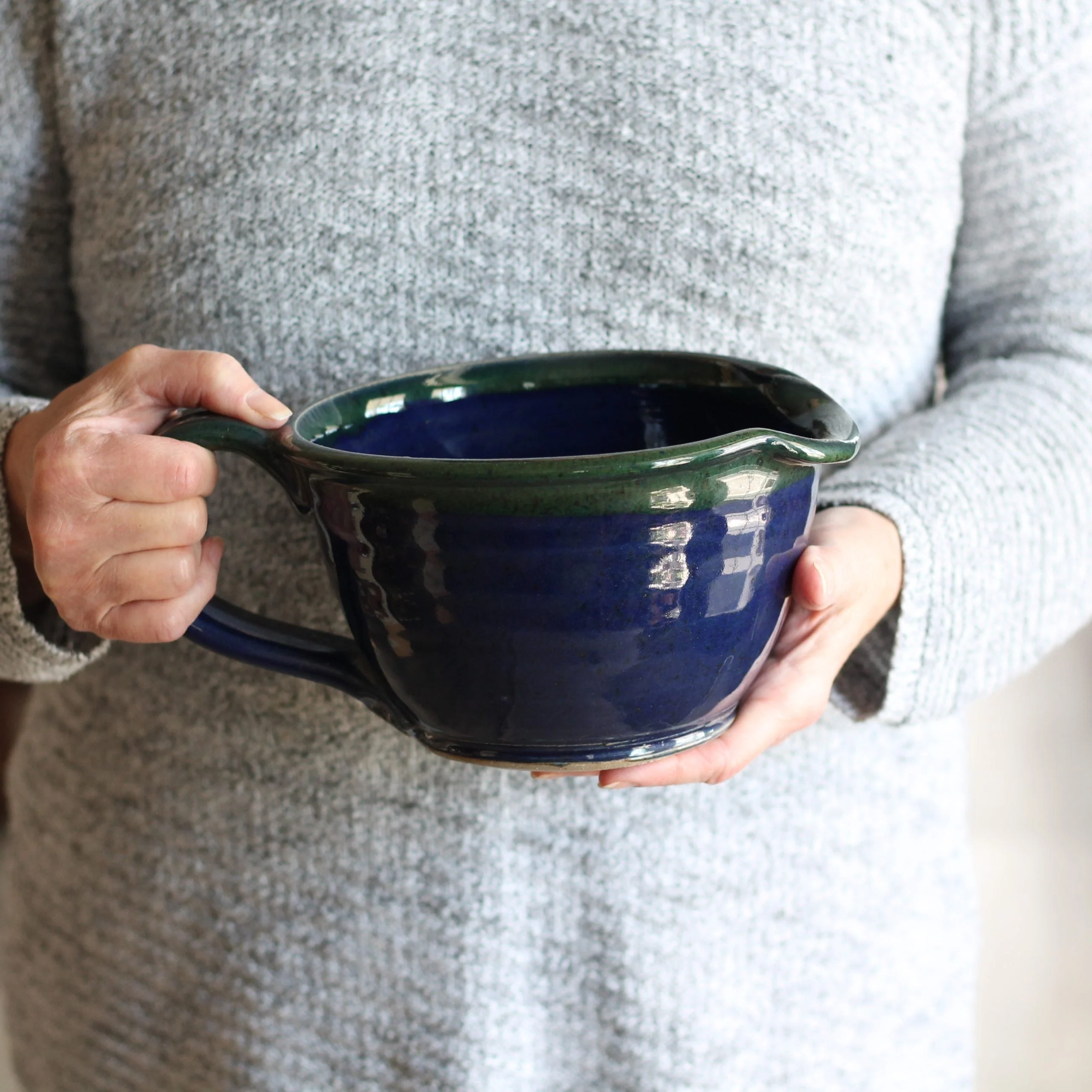 Handmade Large Batter Bowl
