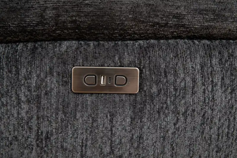 90 Fabric Power Reclining Sofa