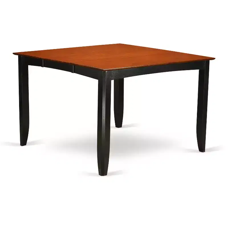 HomeStock Counter Height Dining Set Pub Table 4/6 Chairs 54x54 Inch Kitchen Set