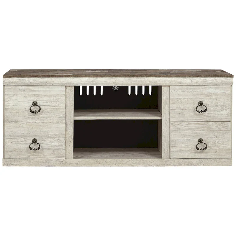 Woodgrain 60-inch TV Stand