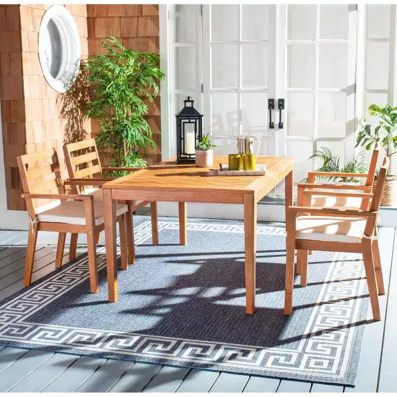 Wilming Dining Set - Indoor/Outdoor - PAT7065 - Natural - Safavieh