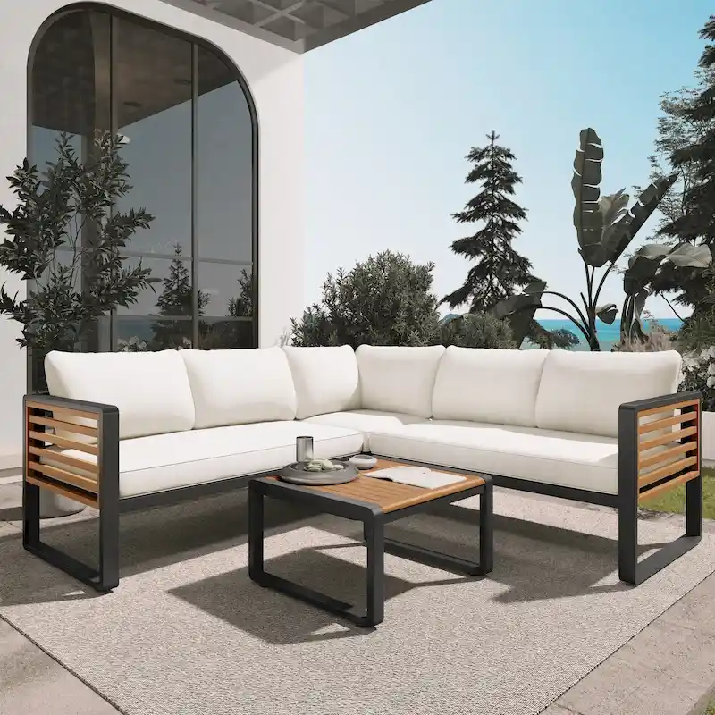 4 Pieces Outdoor Patio Conservation Set