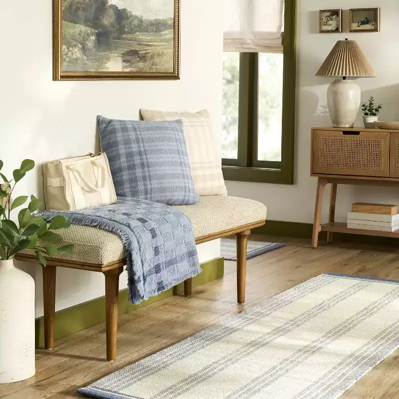 Upholstered Bench - Hearth & Hand with Magnolia Furniture