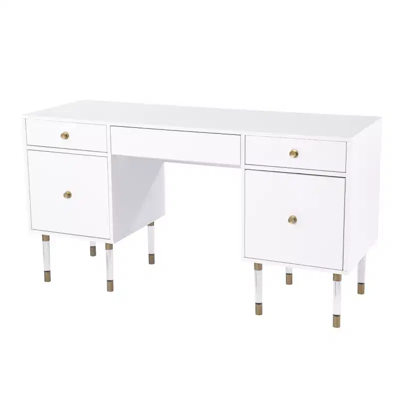 Holly & Martin Helston White Writing Desk - SEI