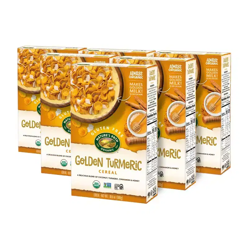 Nature's Path Organic Tumeric Cereal 6pk/63.6oz