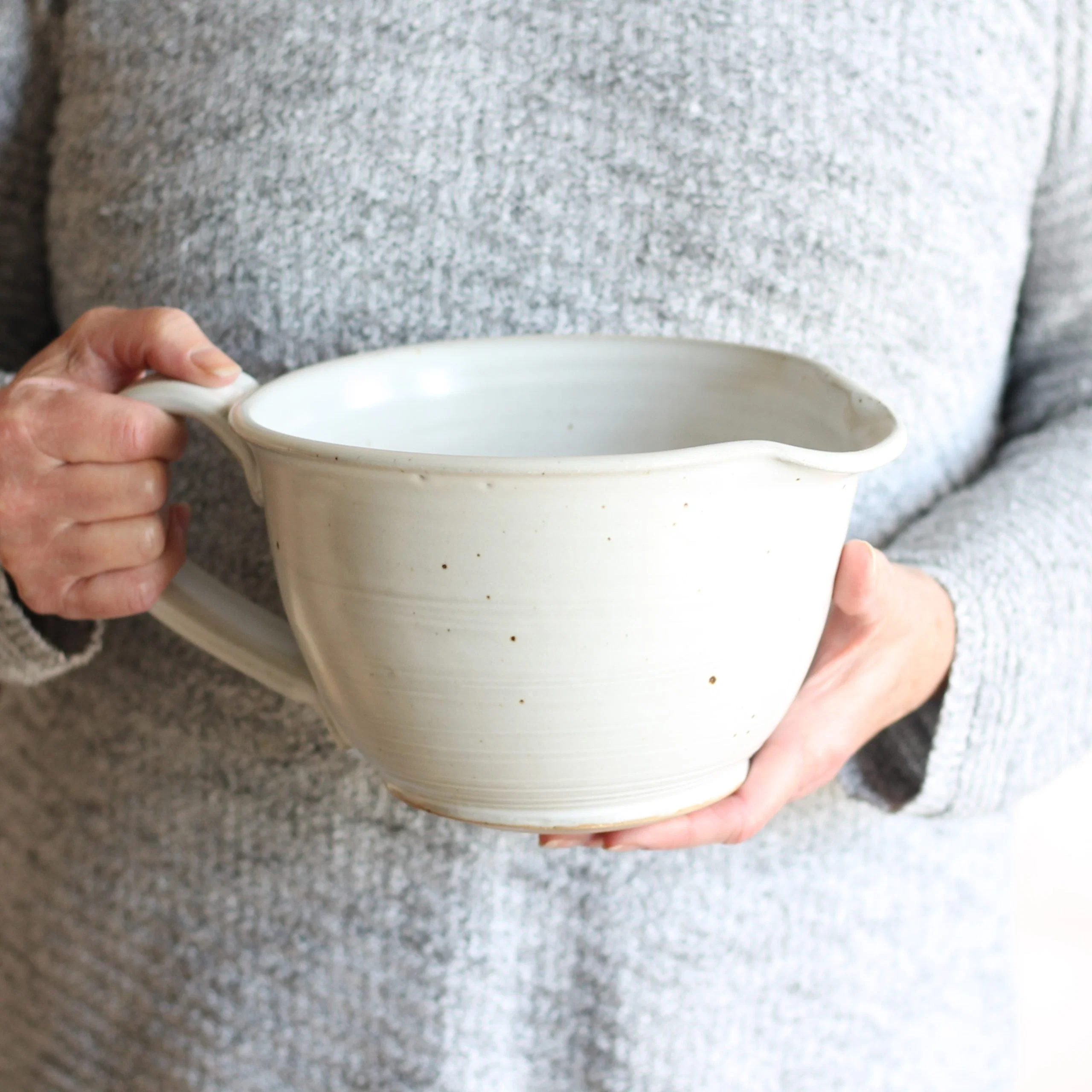Handmade Large Batter Bowl