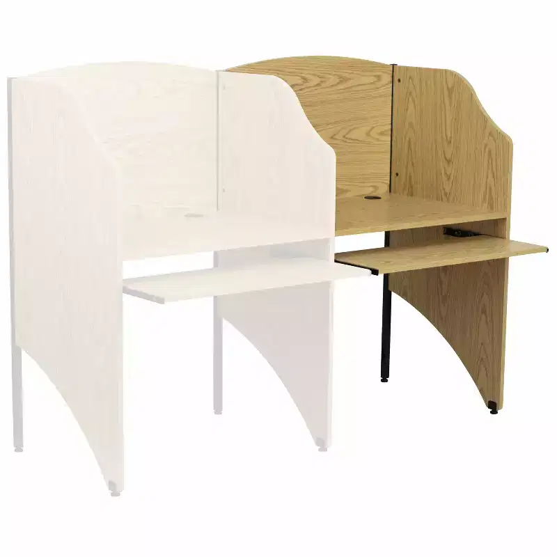 Flash Furniture Add-On Study Carrel