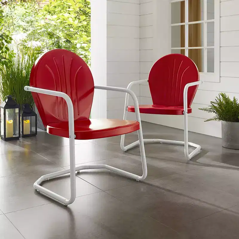 Metal Patio Arm Chair