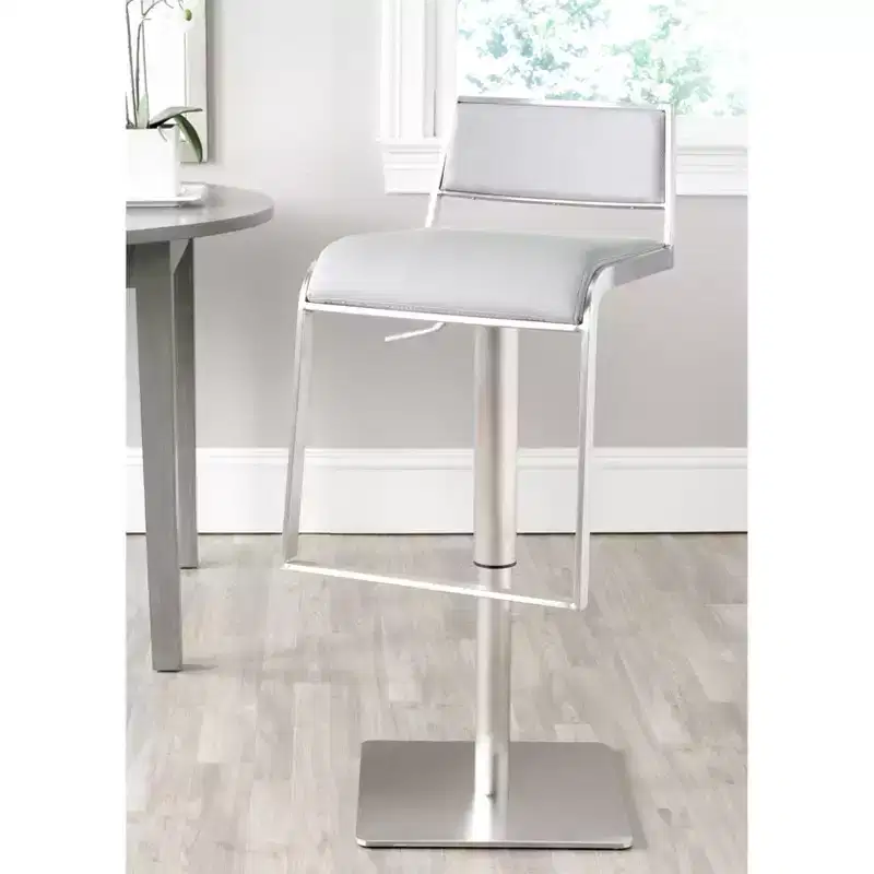 Swivel Bar Stool - Grey