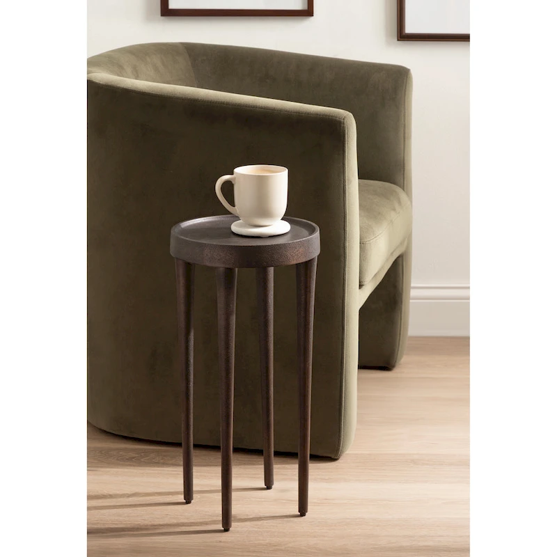 Kate and Laurel Rava Metal Drink Table