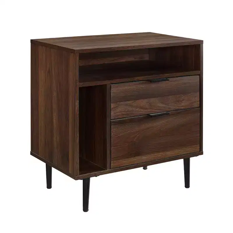 Rockwell Modern Storage Nightstand - Saracina Home