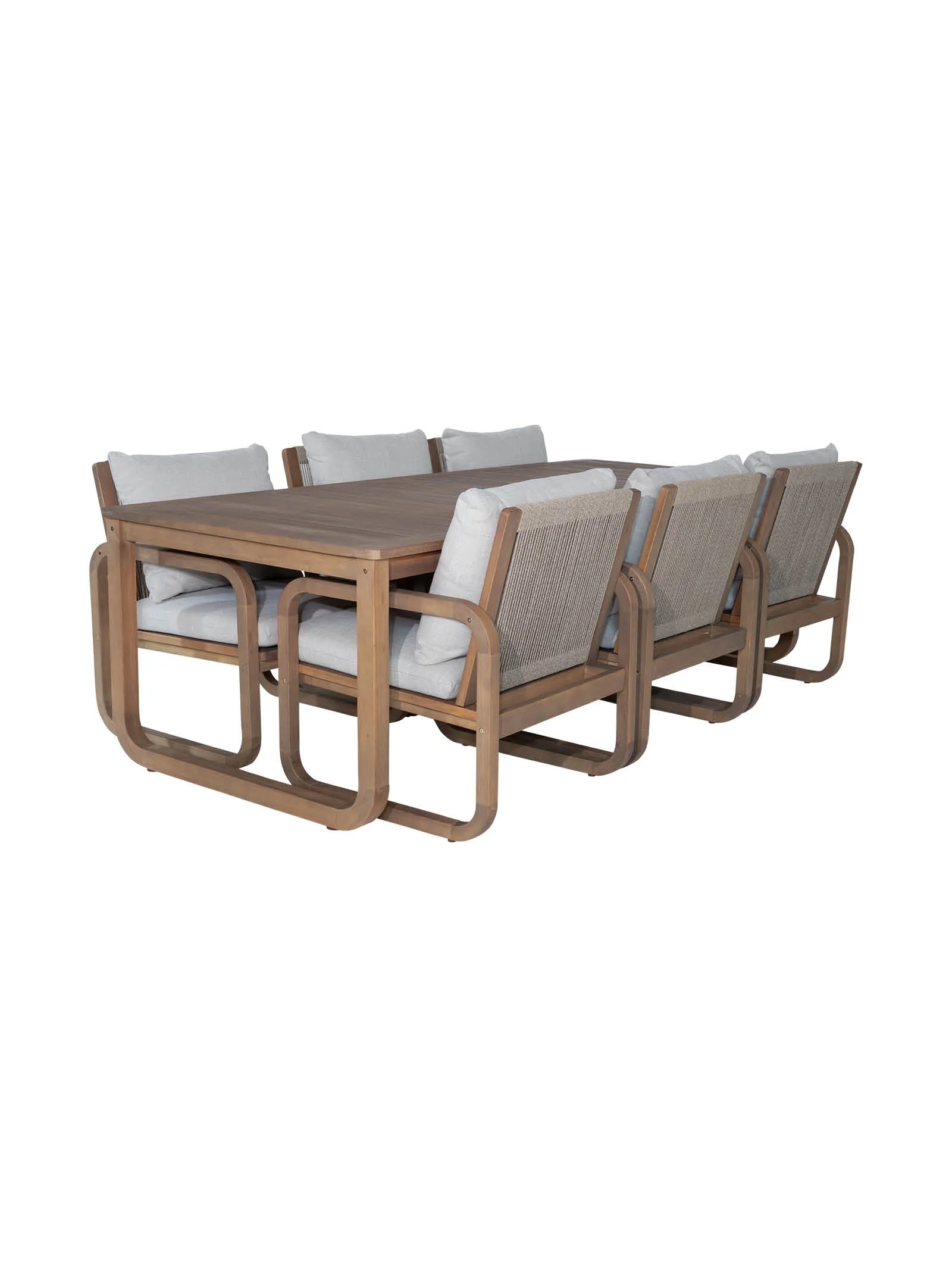 Fabric Dining Table with Weather-Resistant for Patio