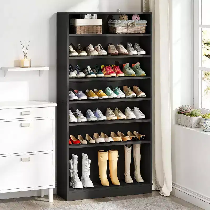 Freestanding Shoe Cabinet, 9-Tier 40-45 Pairs Shoe Storage