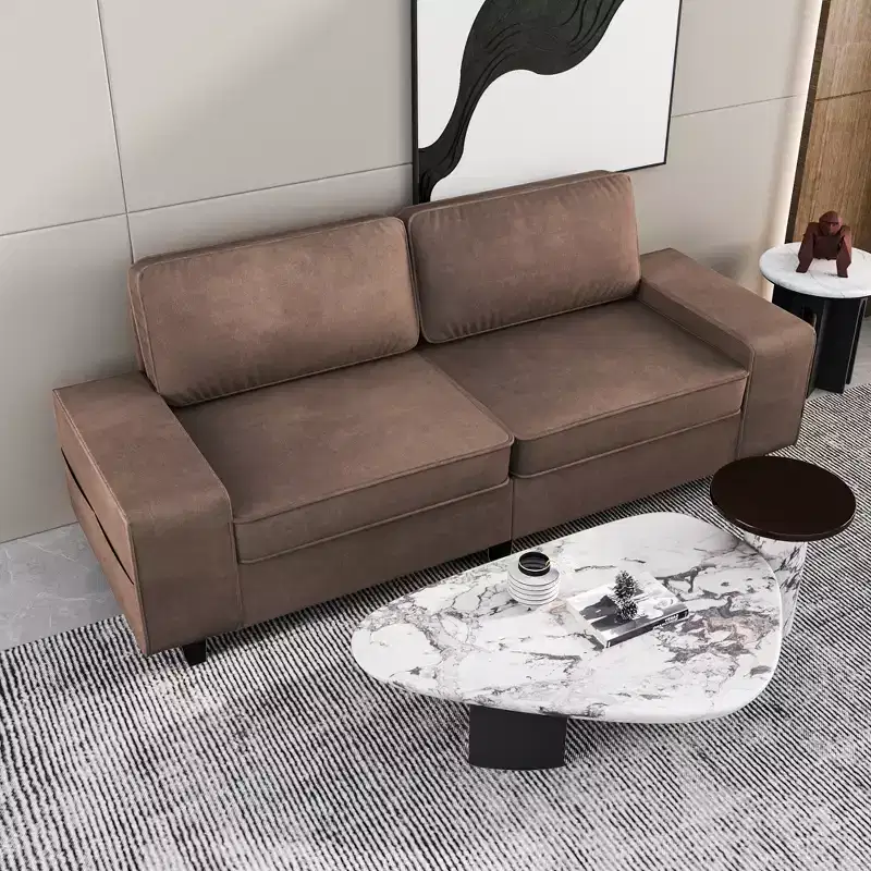 Modern Style Indoor Living Room Loveseat