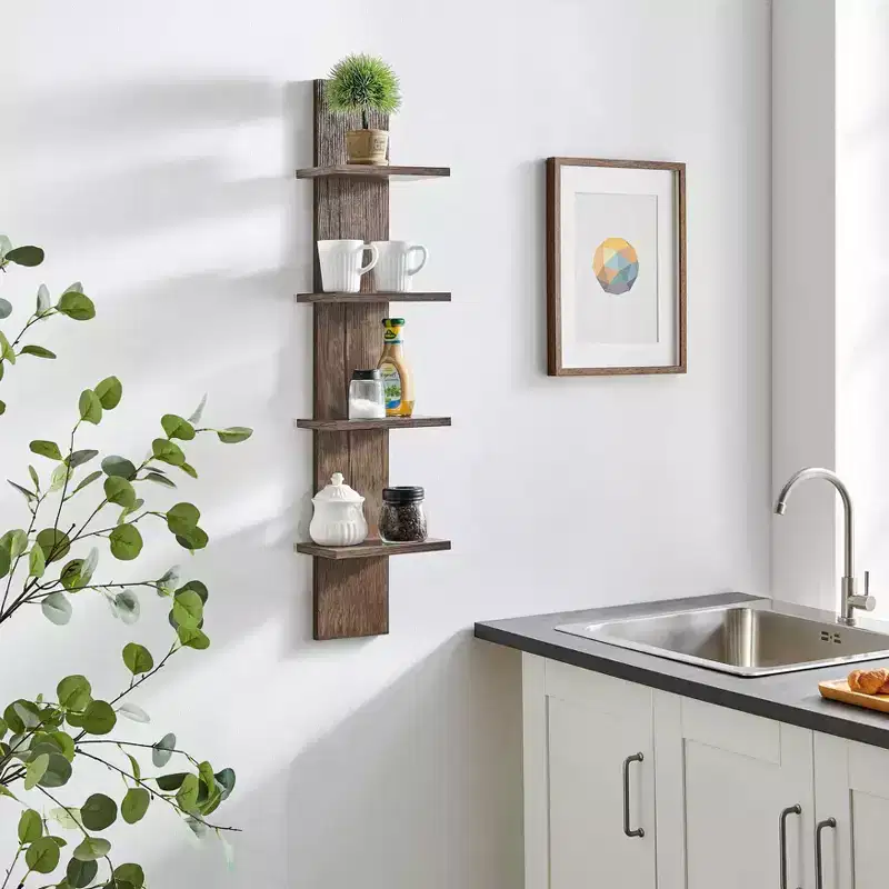 39.5 x 9 Utility 4-Tier Column Spine Shelf