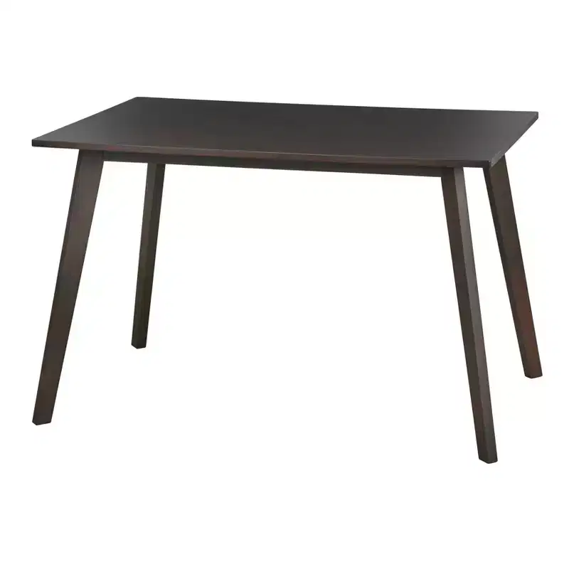Buylateral Fiesta Modern Rectangular Dining Table Walnut