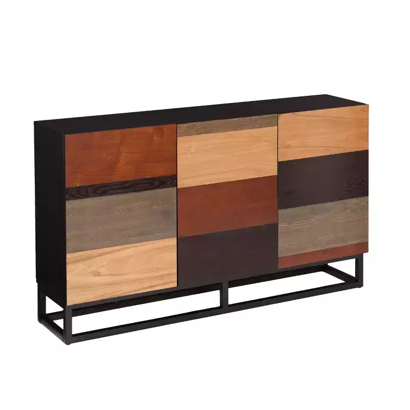 Harvey Multi-Tonal Credenza - Multicolored - SEI