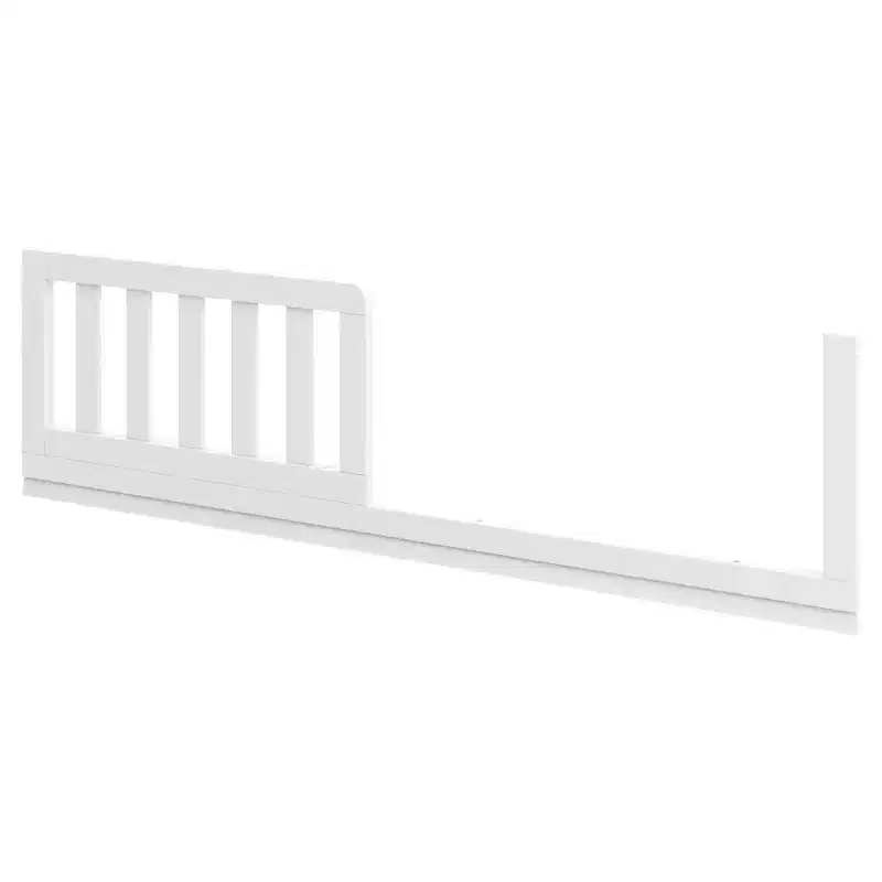 Toddler Bed Guard Rail for Easy Assembly, 100% Solid Pine Wood