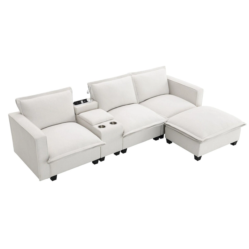 Harper&Bright Designs Modern Multi-fuctional Sectional Cloud Sofa