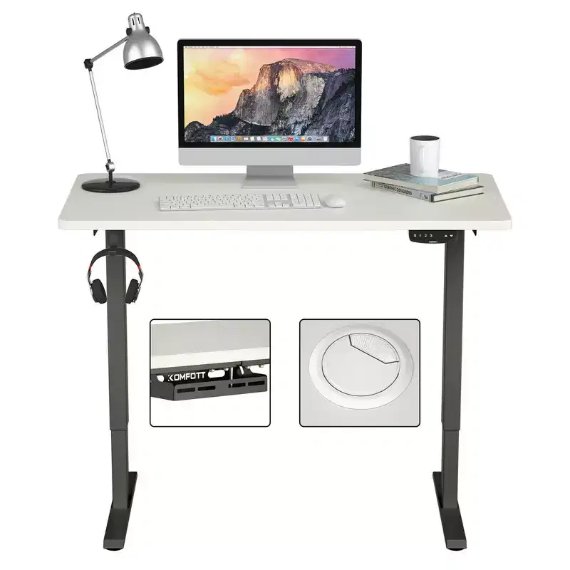 Electric Height-Adjustable Standing Desk – 47