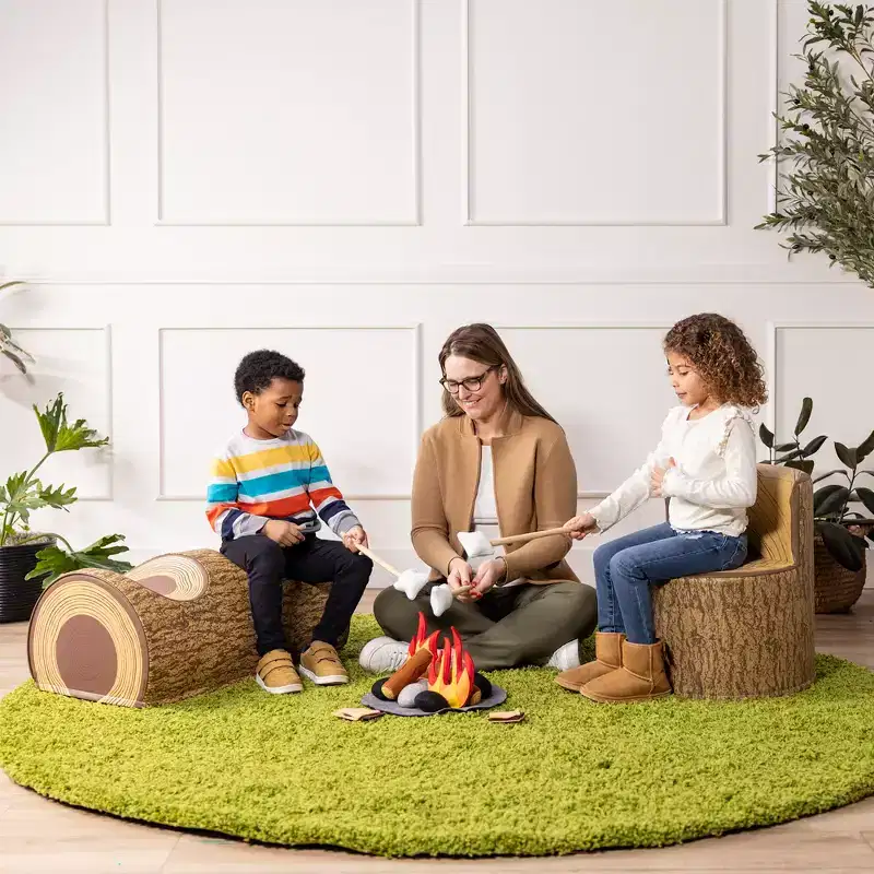 SoftZone Tree Log Chair