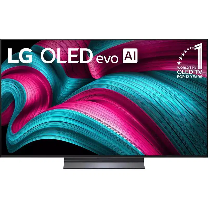 LG 55 C5 Series OLED evo 4K UHD Smart webOS TV with Soundbar Bundle