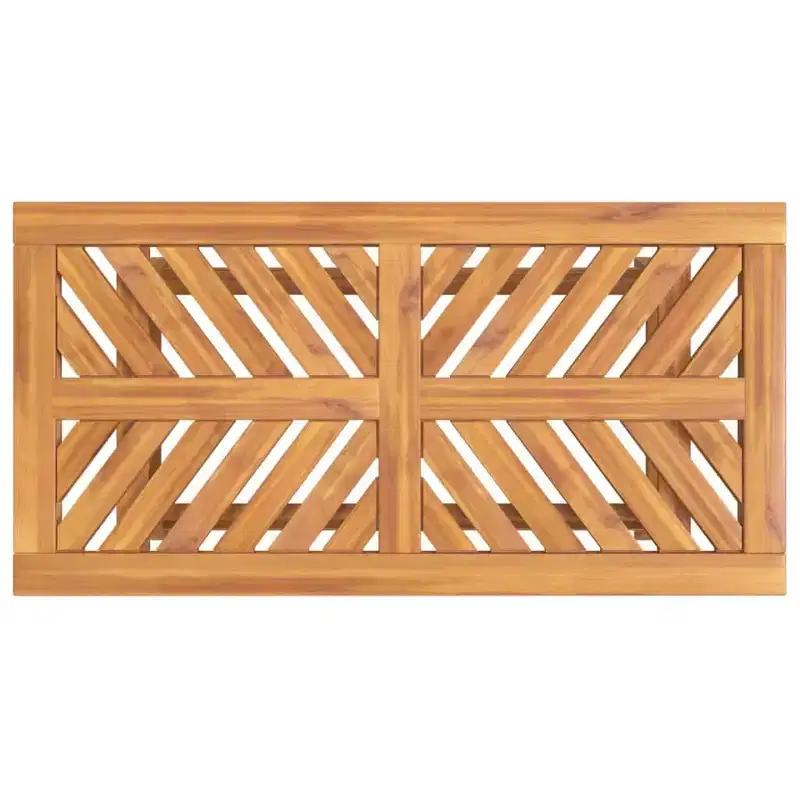 vidaXL 2 Piece Patio Lounge Set Solid Wood Acacia