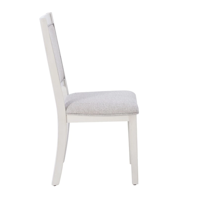McKee 7-piece White Farmhouse Dining Set