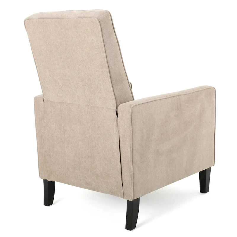 Dalton Fabric Pushback Recliner Club Armchair by Christopher Knight Home