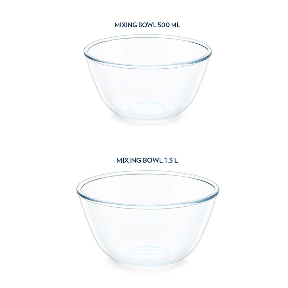 Mixing & Serving Bowl Set – 500ml + 1.3L
