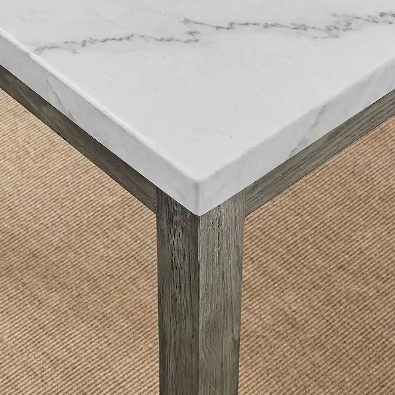 Steve Silver Ellington Marble Top Dining Table