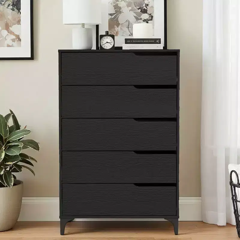 Galano 5-Drawer Dresser with Metal Slides 30.7 W  15.6 D  46.4 H